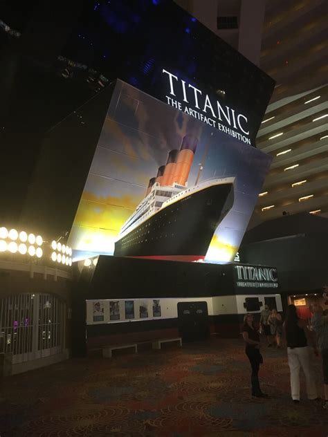 lv titanic|las vegas titanic exhibit discount.